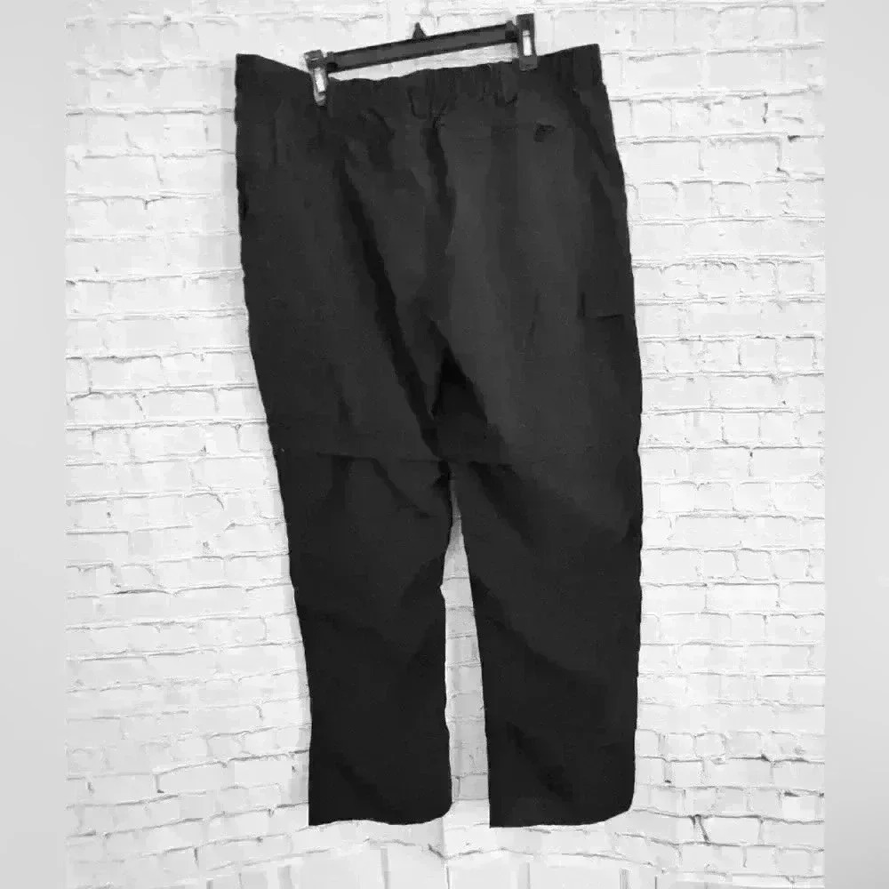 Canyon River (JCPenney brand), XL black convertible, cargo pants/shorts - Picture 2 of 5